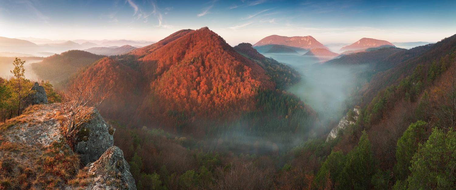 Strážovské vrchy, Slovensko