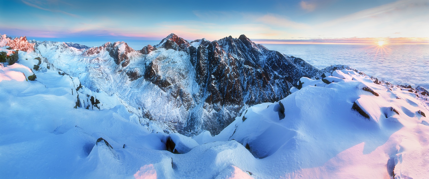 Ze Slavkovského štítu, Slovensko